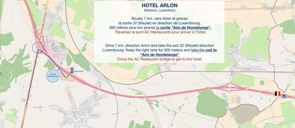 Hotel Arlon Exterior foto